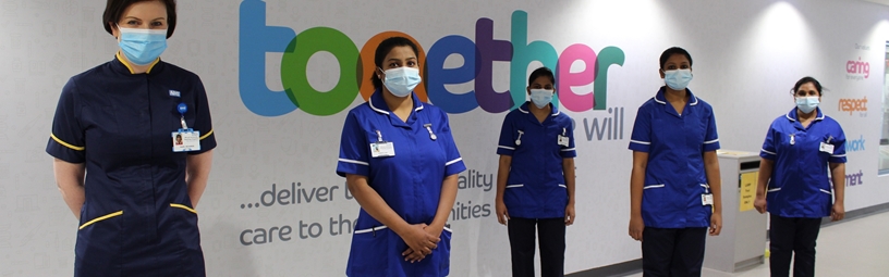International Nurses Day celebration - 50 new nurses from across the world join Trust International Nurses Day celebration - 50 new nurses from across the world join Trust