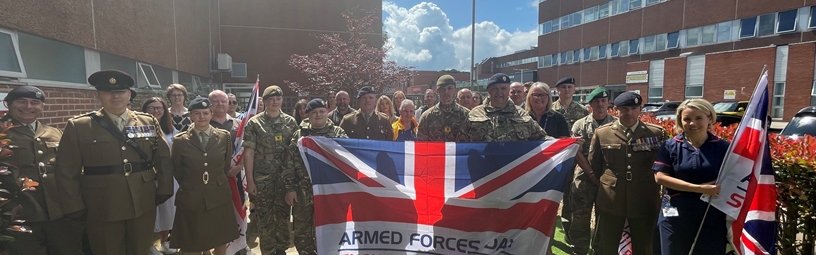 National accreditation for Trust ahead of Armed Forces Week