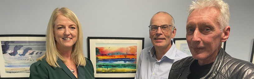 Cancer patient realises art exhibition dream with support from Wirral University Teaching Hospital Cancer patient realises art exhibition dream with support from Wirral University Teaching Hospital