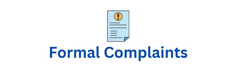 Formal Complaints