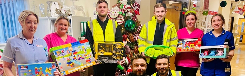 Spreading Christmas Cheer to Young Patients at Arrowe Park Hospital Spreading Christmas Cheer to Young Patients at Arrowe Park Hospital