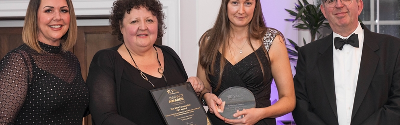 Emma James recognised with prestigious RCN Foundation Impact Award Emma James recognised with prestigious RCN Foundation Impact Award