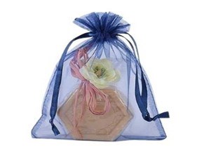 Organza bag for hair locks