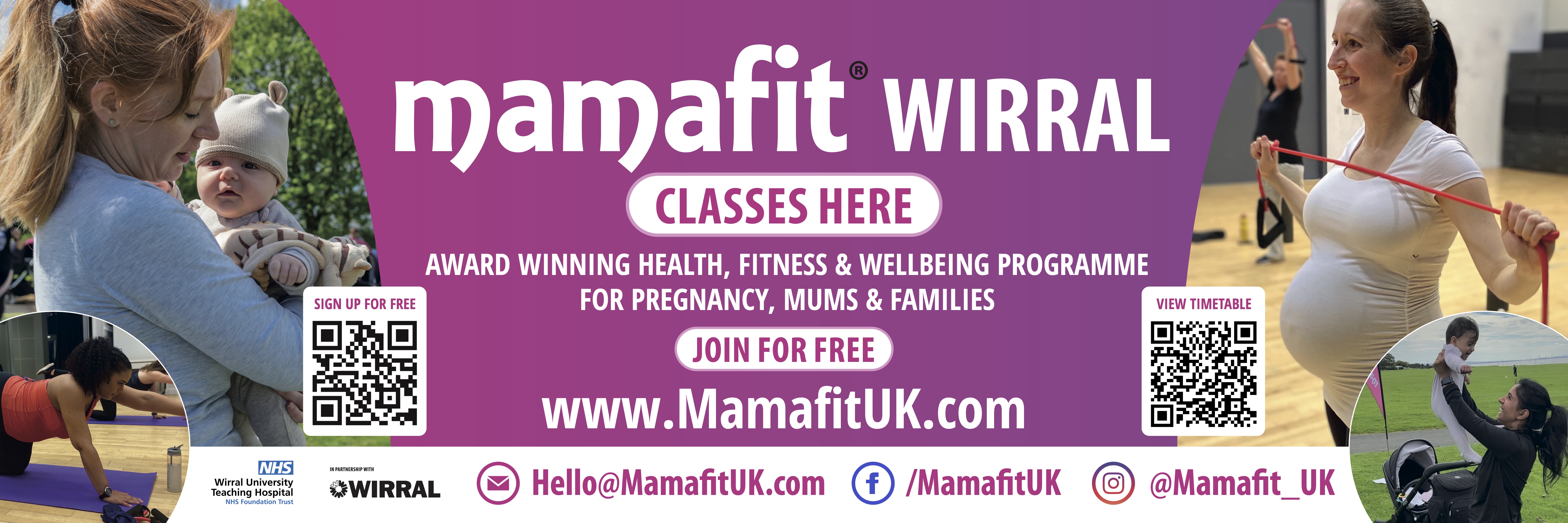 FREE Pregnancy Exercises Classes with Mamafit®
